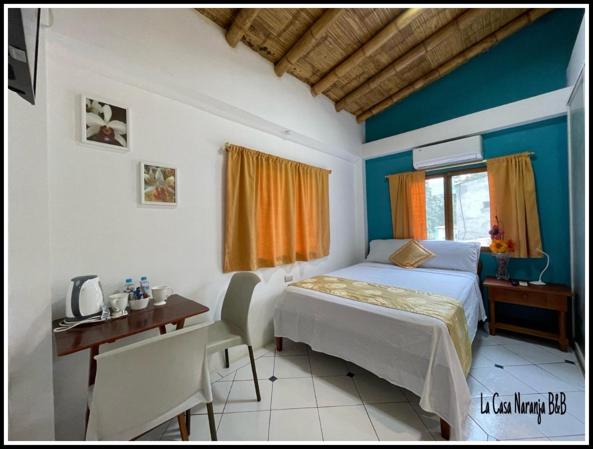 La Casa Naranja Bed And Breakfast Olón Eksteriør bilde