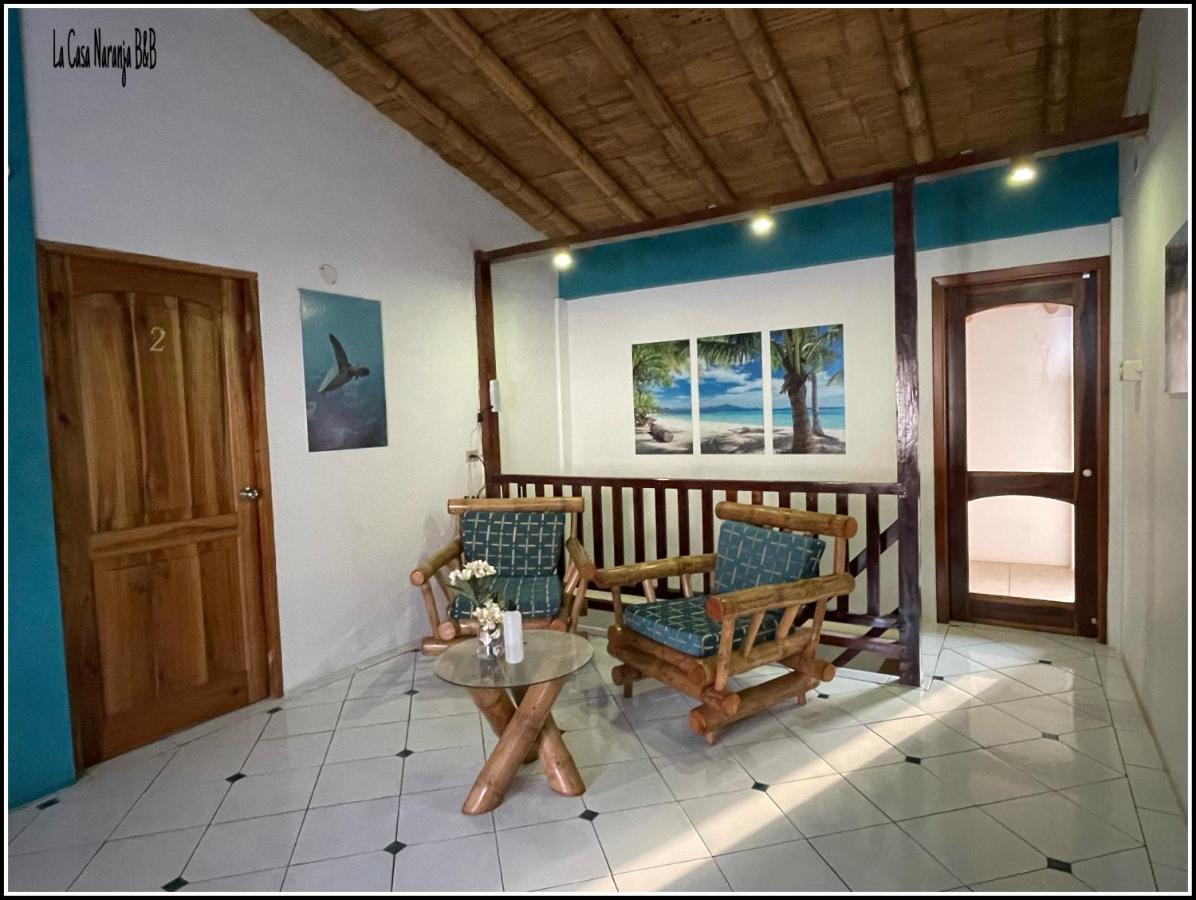 La Casa Naranja Bed And Breakfast Olón Eksteriør bilde