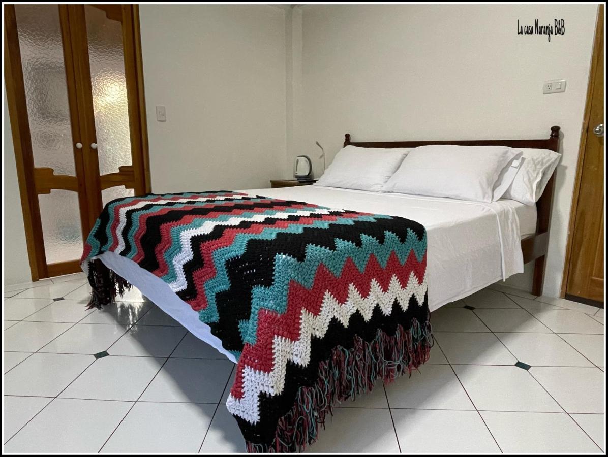 La Casa Naranja Bed And Breakfast Olón Eksteriør bilde