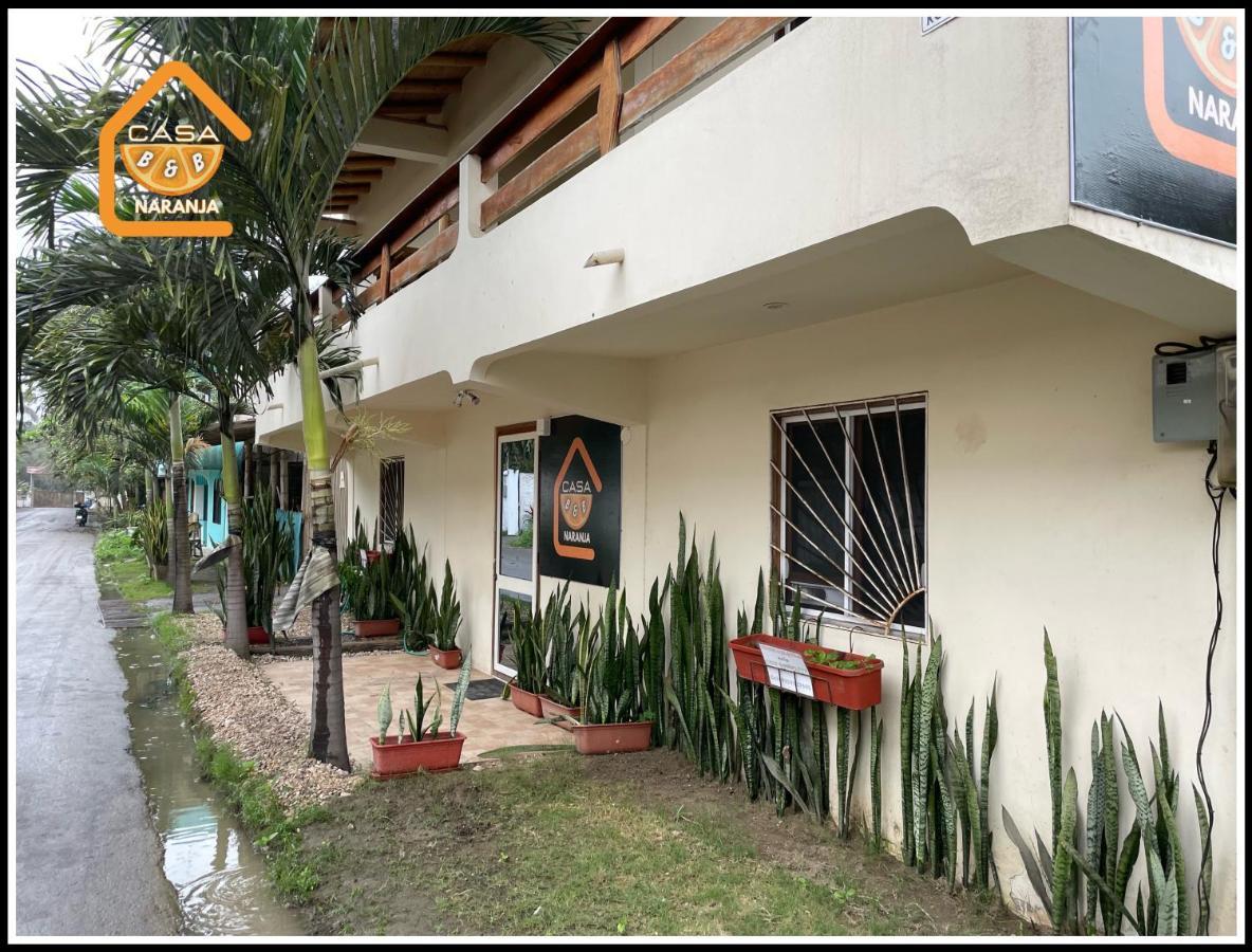 La Casa Naranja Bed And Breakfast Olón Eksteriør bilde