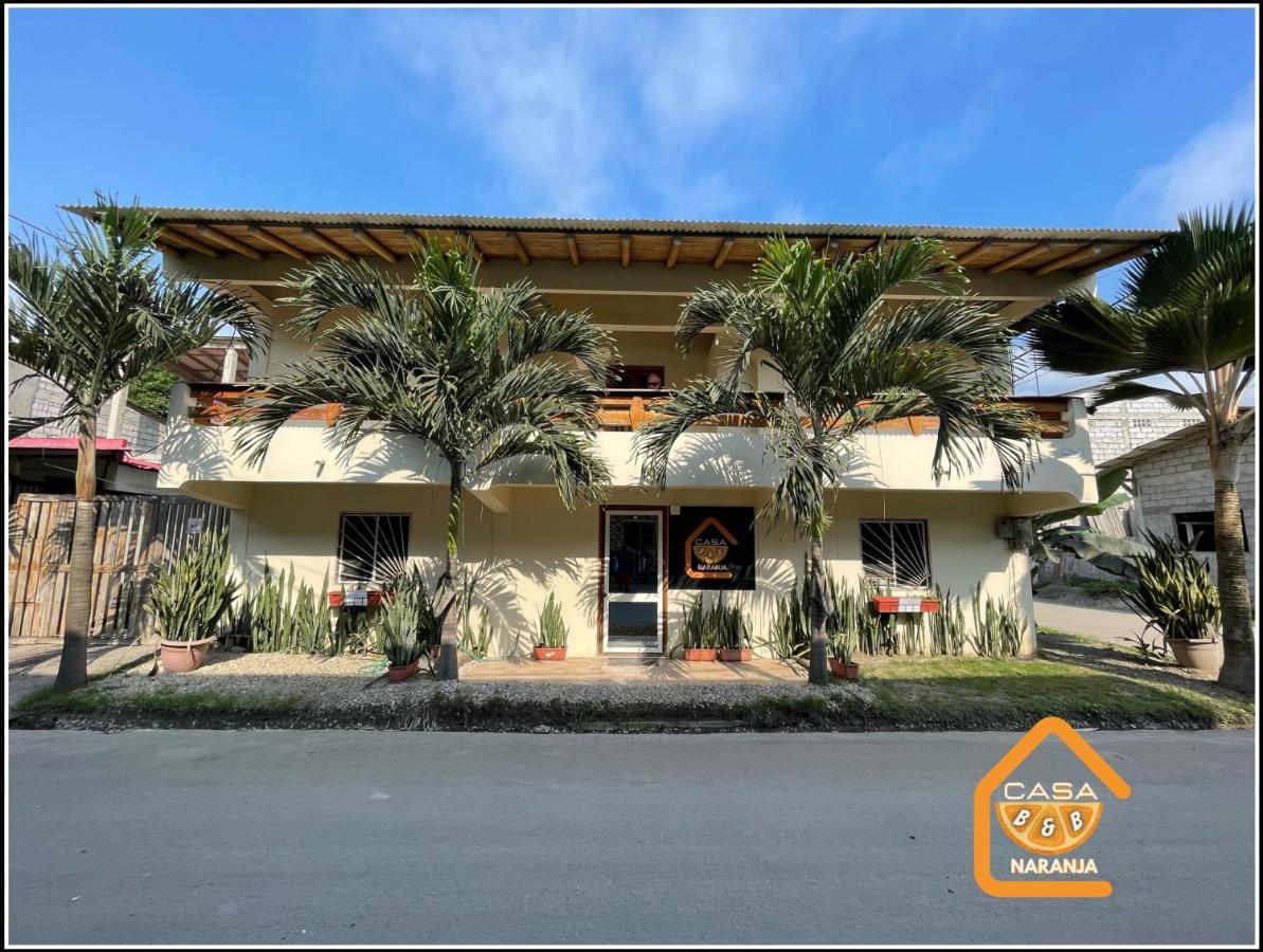 La Casa Naranja Bed And Breakfast Olón Eksteriør bilde