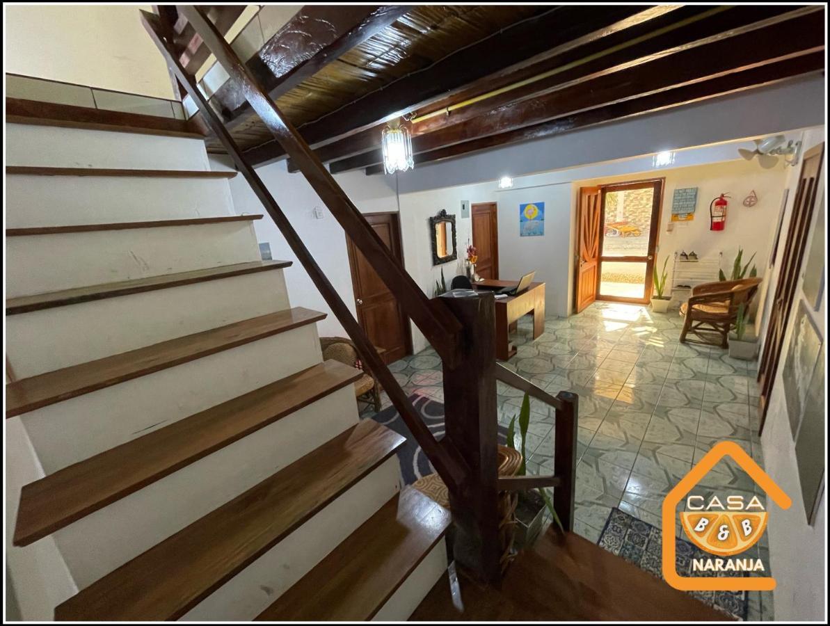 La Casa Naranja Bed And Breakfast Olón Eksteriør bilde